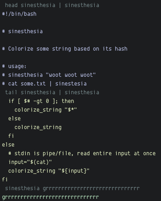 sinesthesia